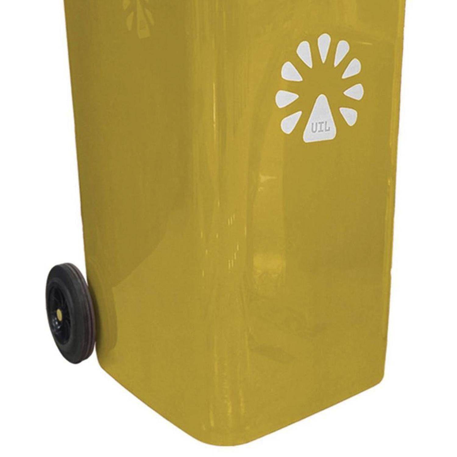 Basurero 240 lts amarillo-2