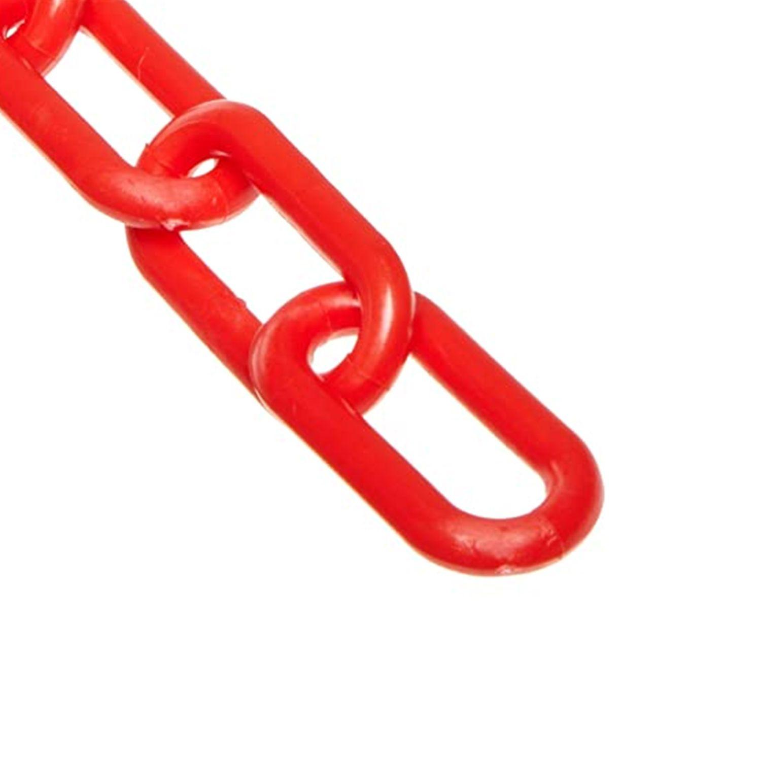 CADENA PLASTICA ROJA 50 mts.(ROLLO) LORENZINI-2