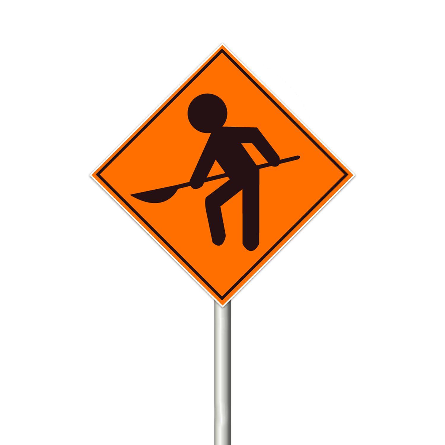 Señal trabajos via  0.6x0.6 al 3 gip-1