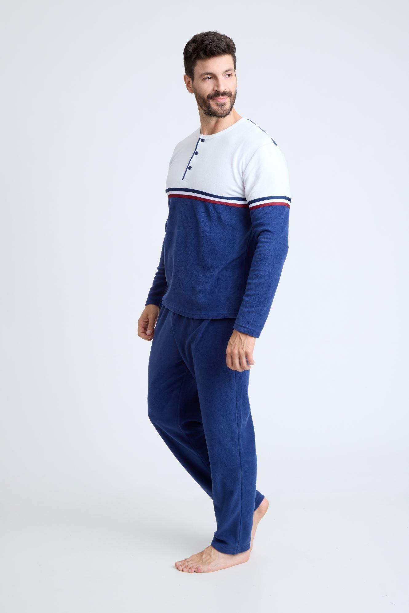 BECKIL COD 3128 PIJAMA POLAR BICOLOR-1