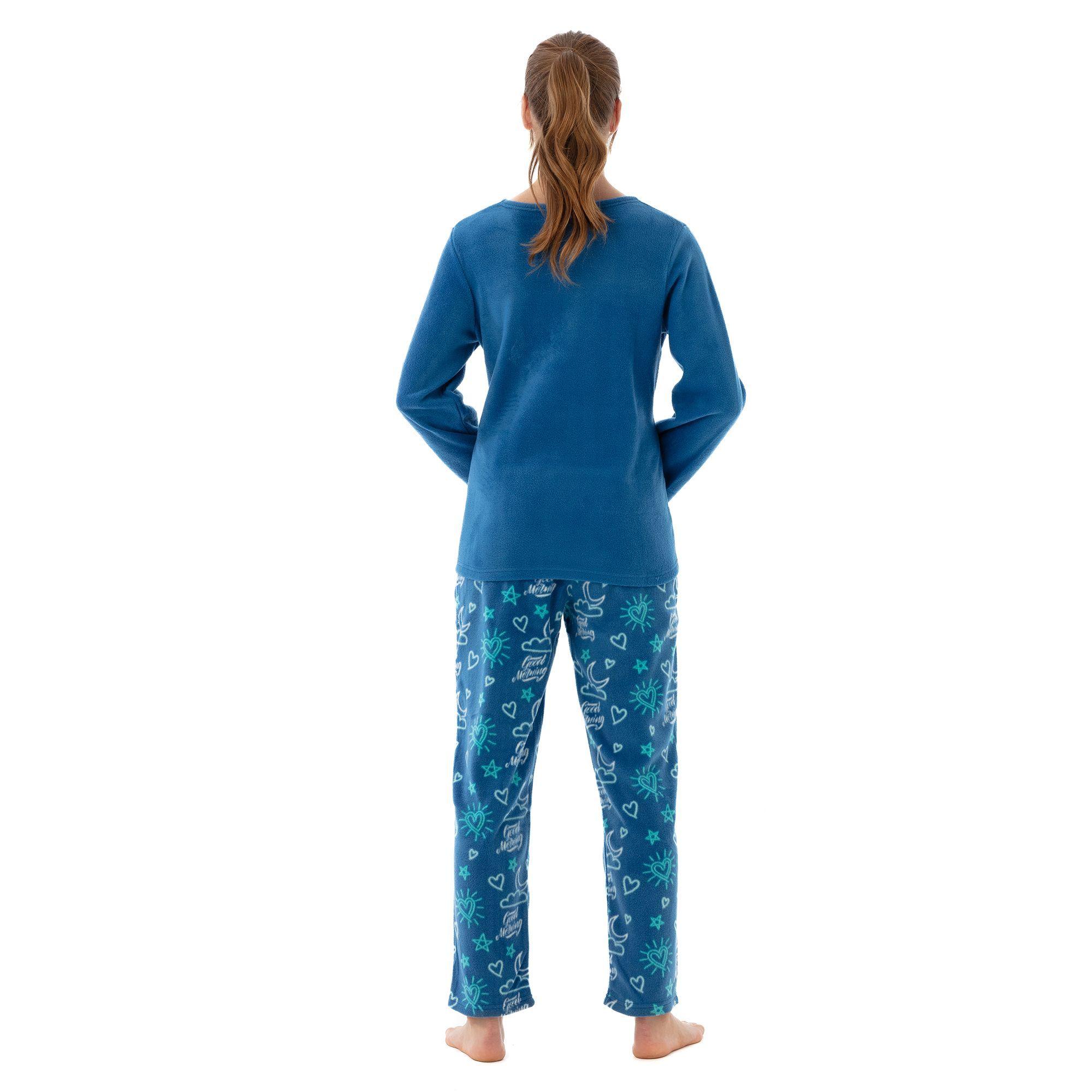 BECKIL COD 1786  PIJAMA POLAR  ESTAMPADO-3