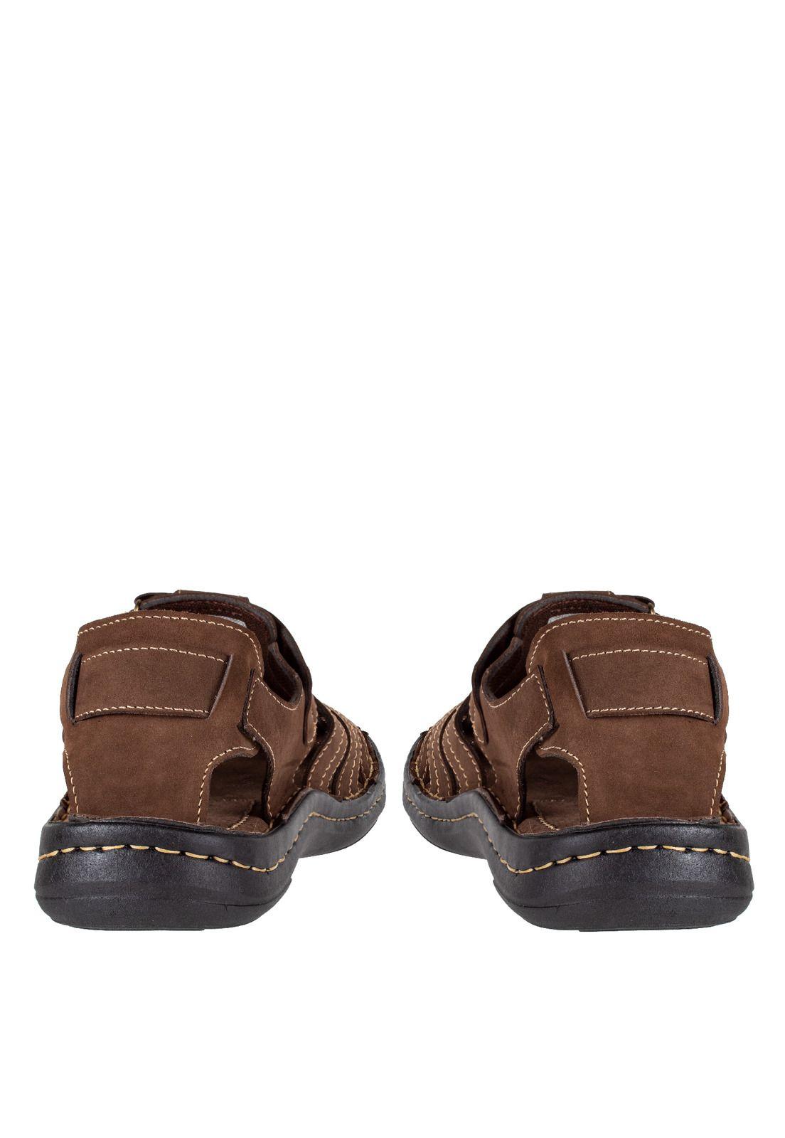 Sandalia Cuero Hombre Fagus 5Ss0224-6