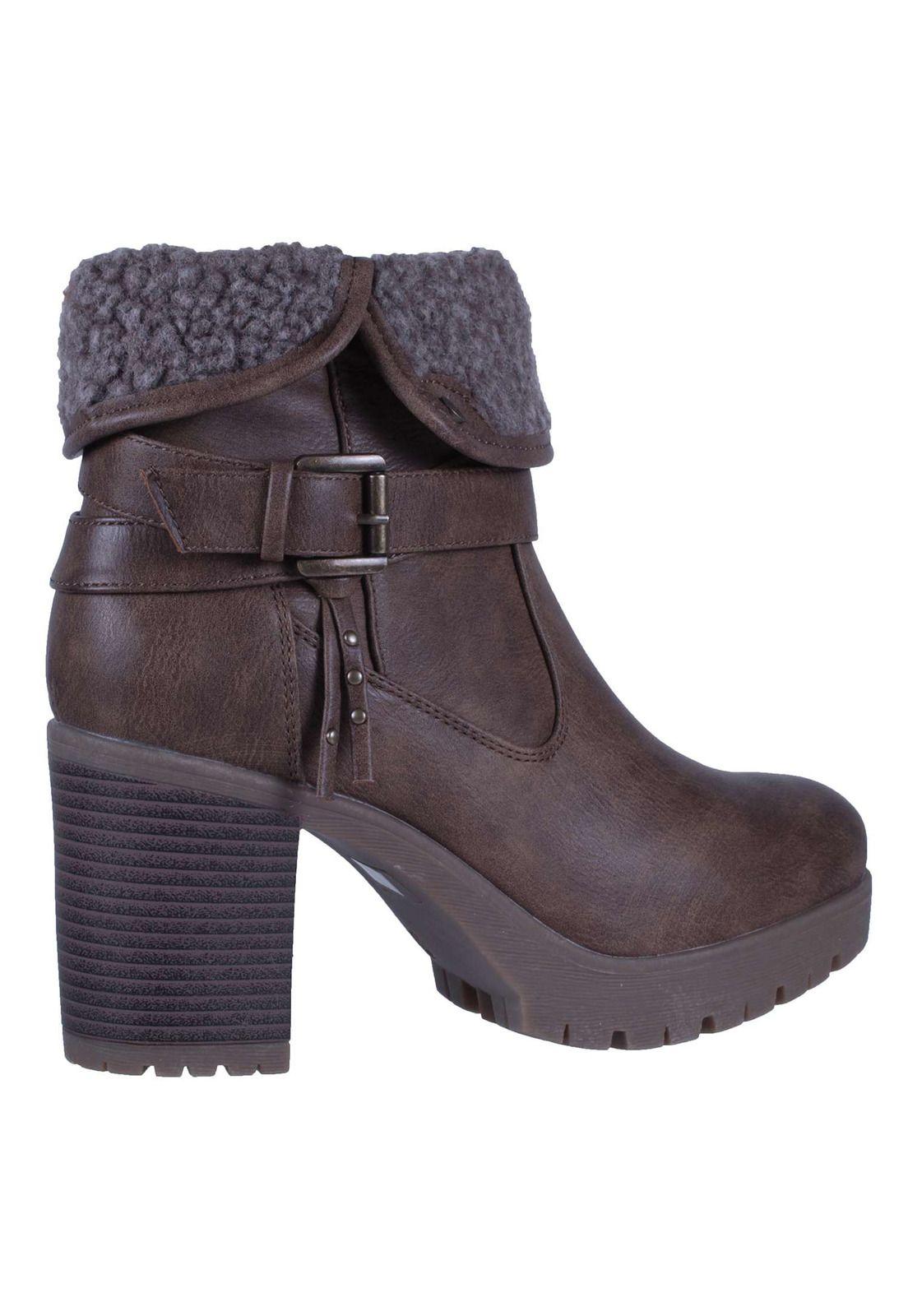Botin Casual Taco Alto 4fb3122-2