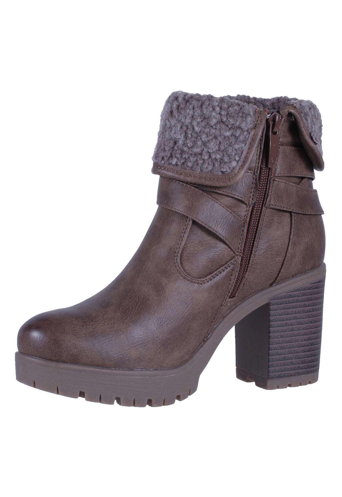 Botin Casual Taco Alto 4fb3122-3