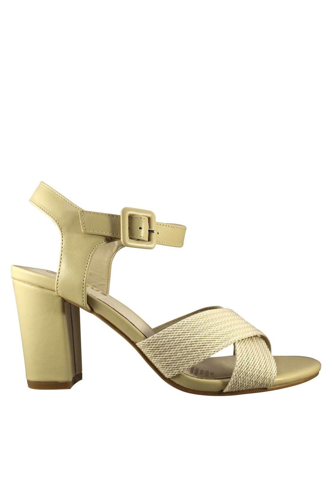 Sandalia Cruzada Taco Alto 4Ss4921-0