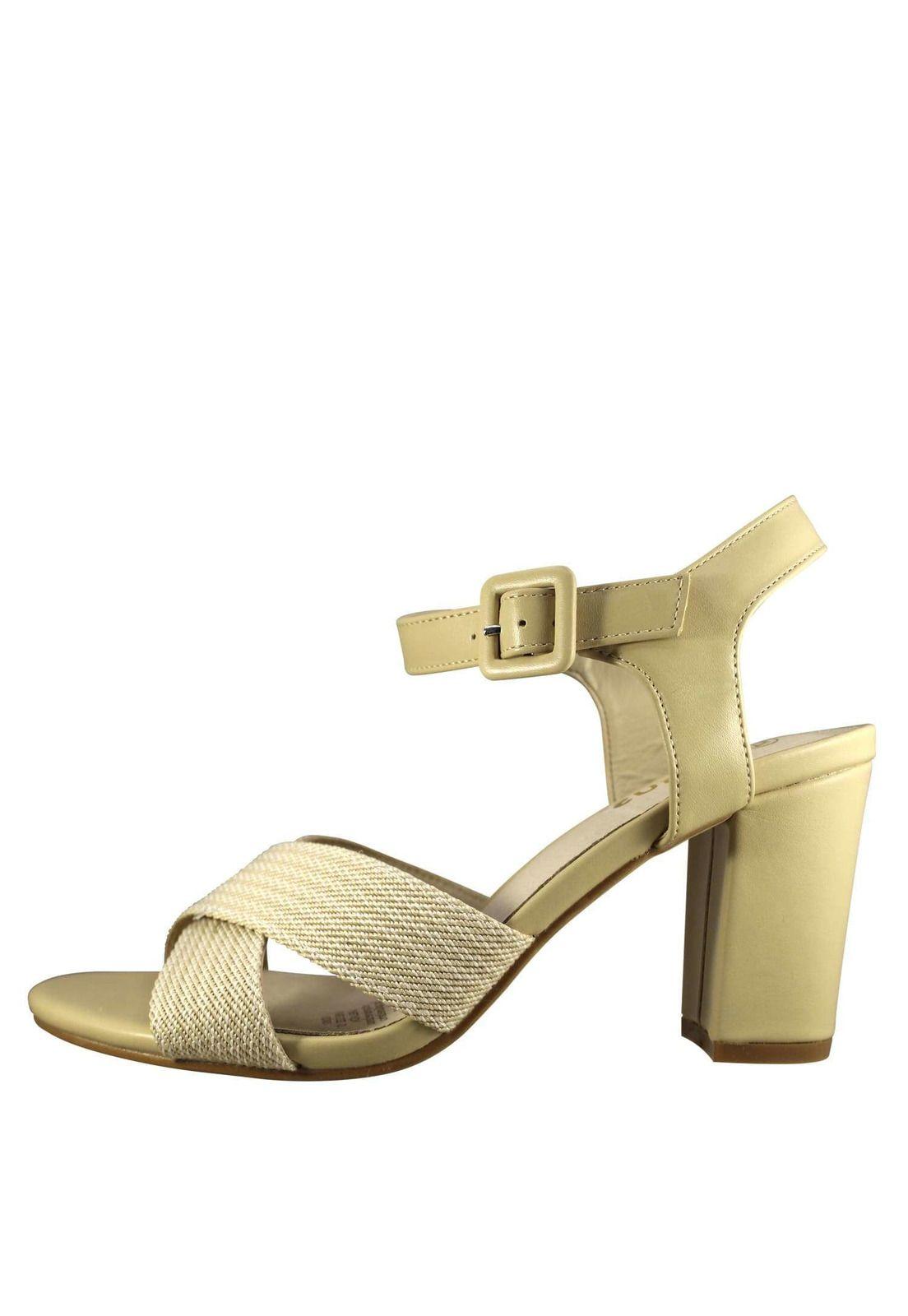 Sandalia Cruzada Taco Alto 4Ss4921-6