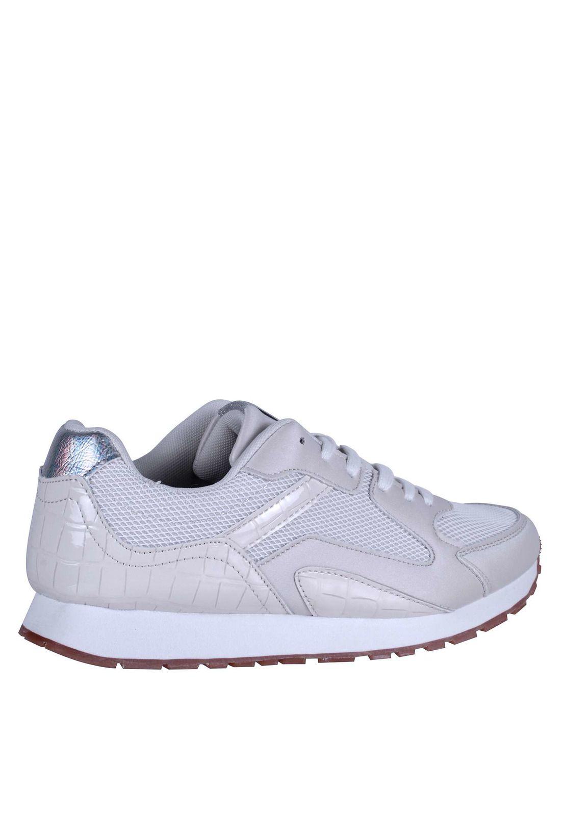 Zapatilla Urbana Plateada 4fz1022-2