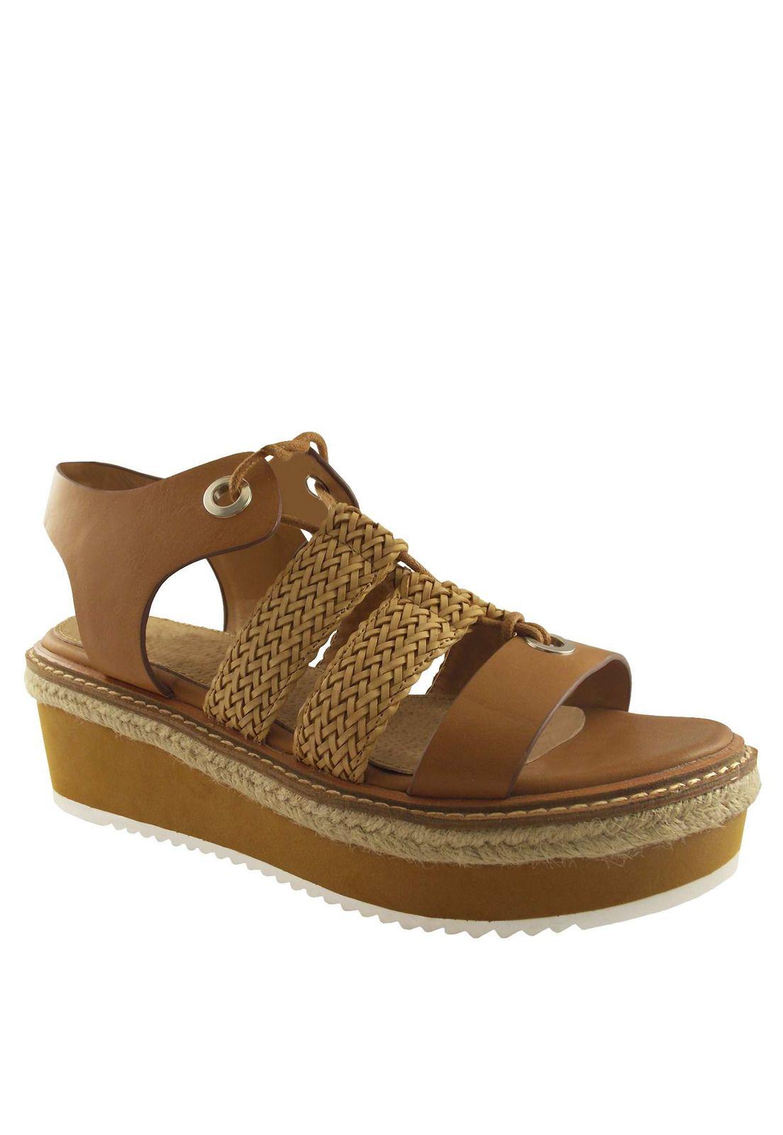 Sandalia Plataforma con Amarre 6ss2418-4