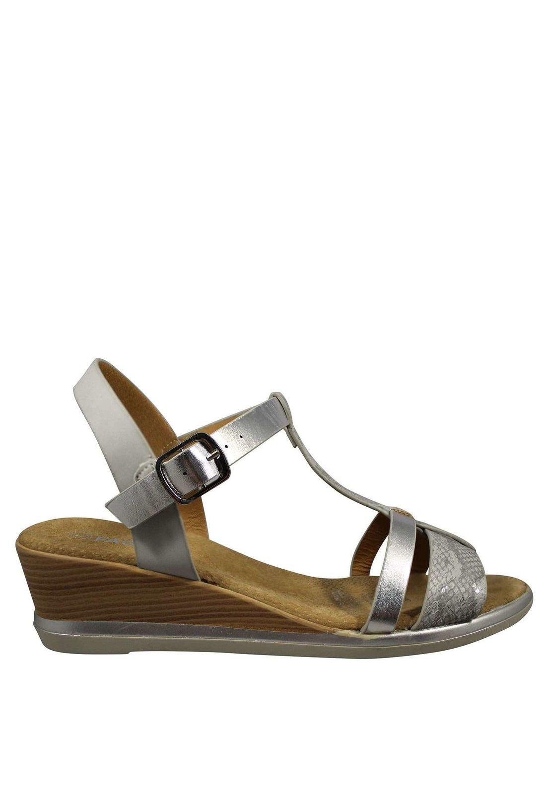 Sandalia Comfort Cuña Baja 4Ss8021-0