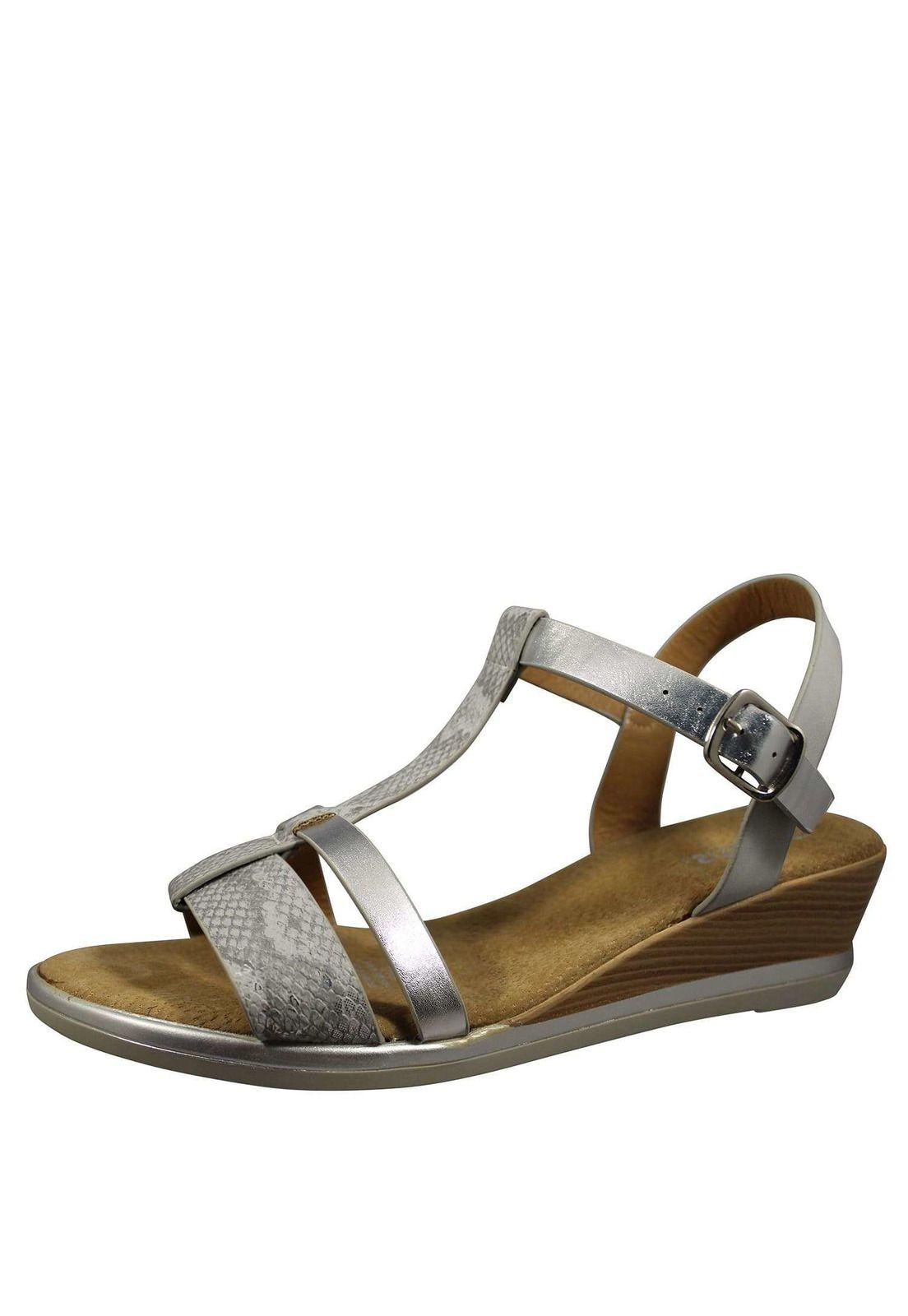 Sandalia Comfort Cuña Baja 4Ss8021-6