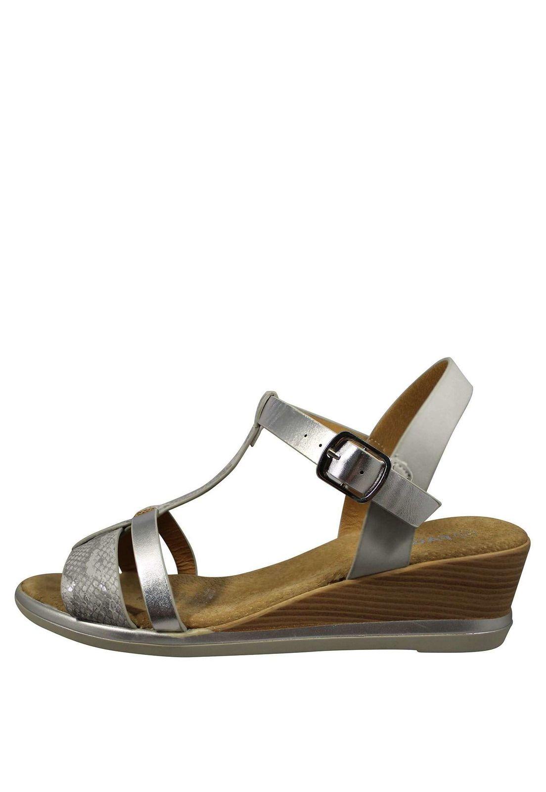 Sandalia Comfort Cuña Baja 4Ss8021-7