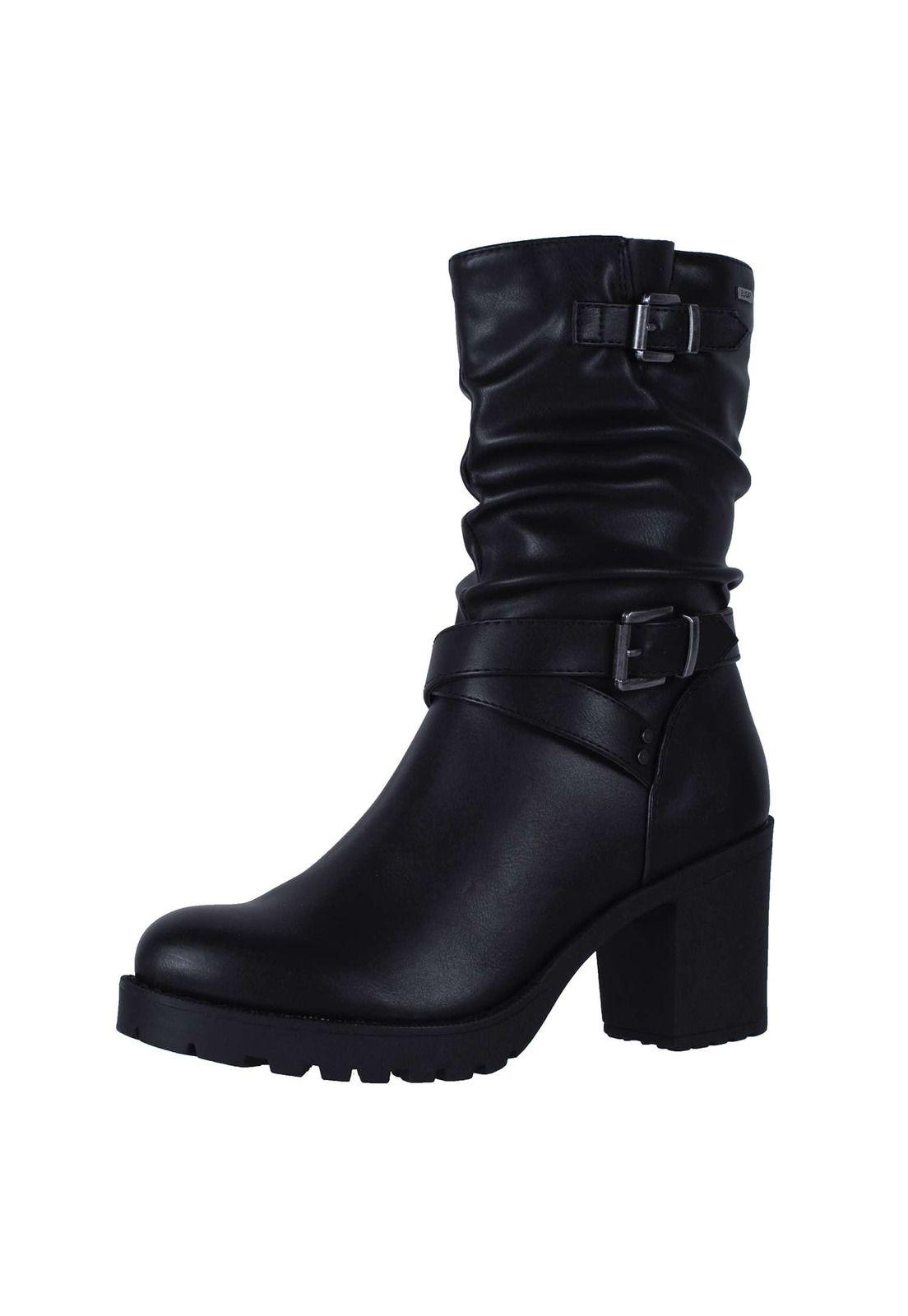 Bota Ecocuero Taco Alto 4fb7522-4