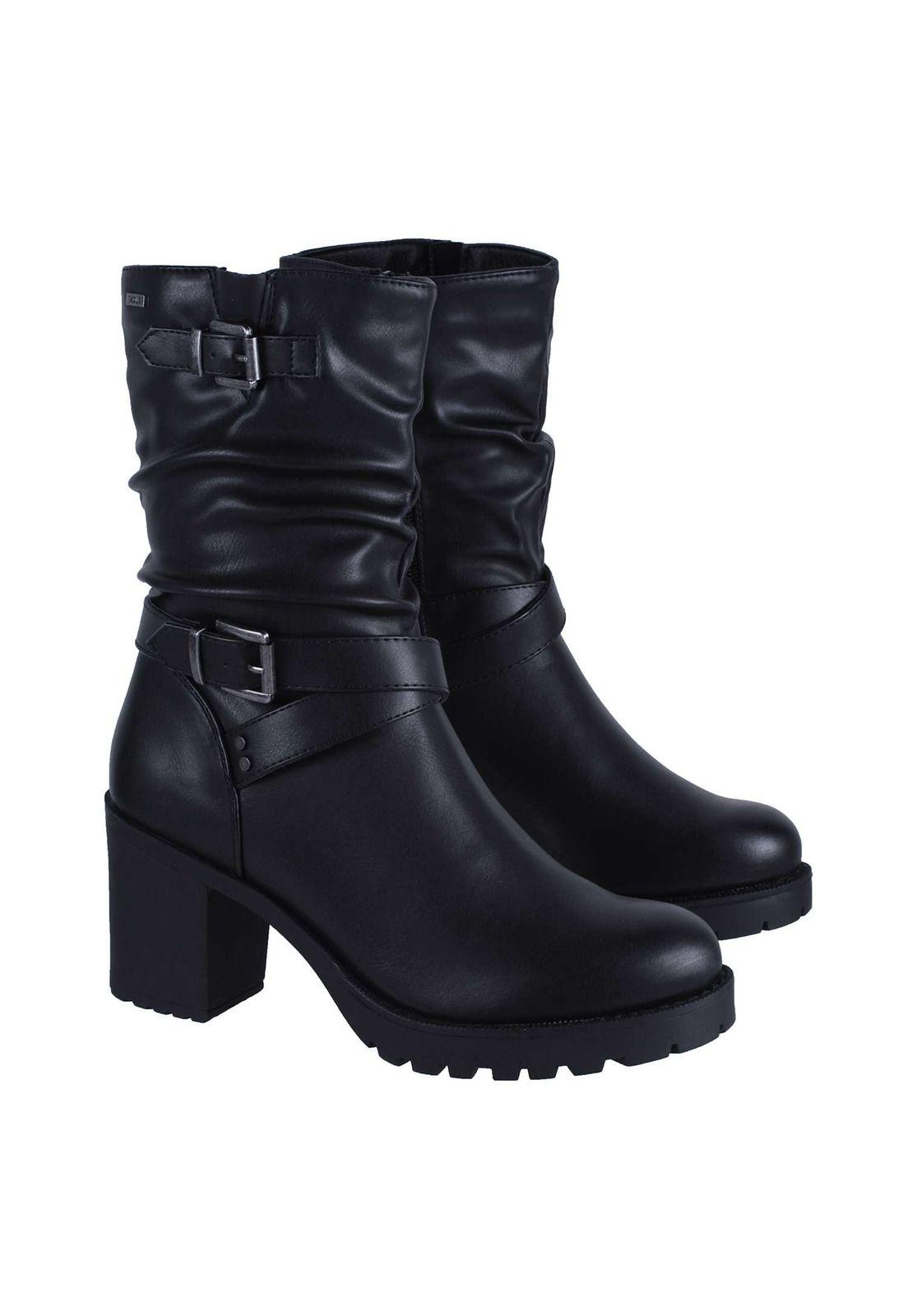 Bota Ecocuero Taco Alto 4fb7522-6