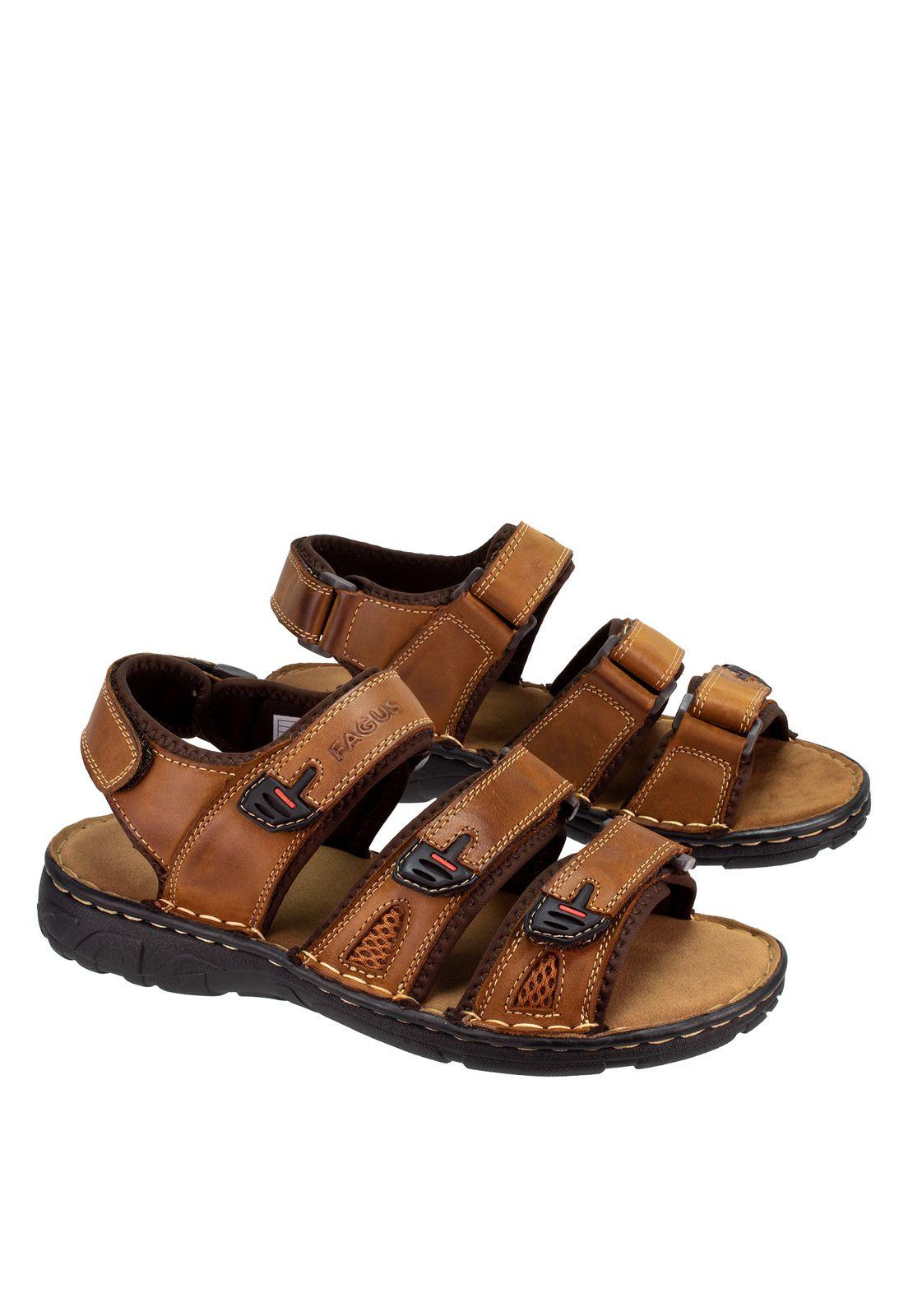 Sandalia Hombre Cuero Fagus 5Ss0324-7