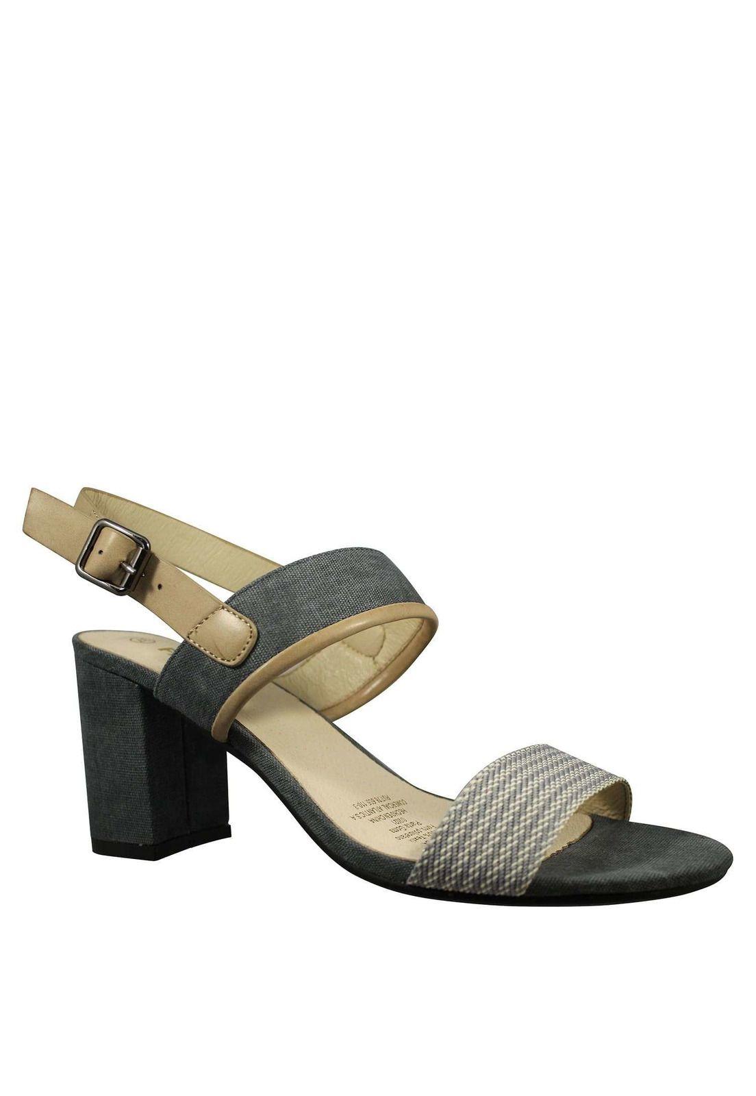 Sandalia Casual Taco Medio 4Ss4721-1