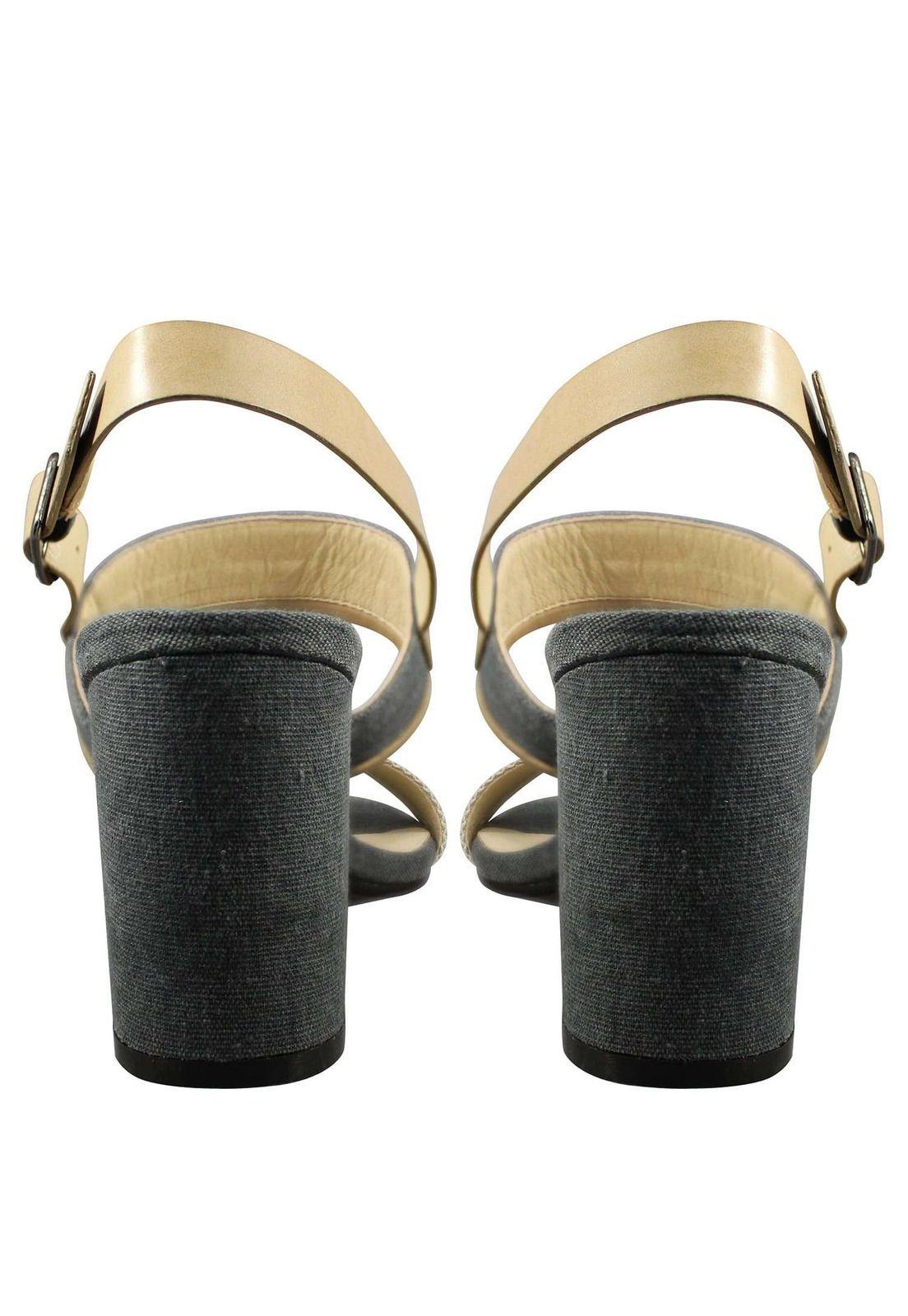 Sandalia Casual Taco Medio 4Ss4721-5