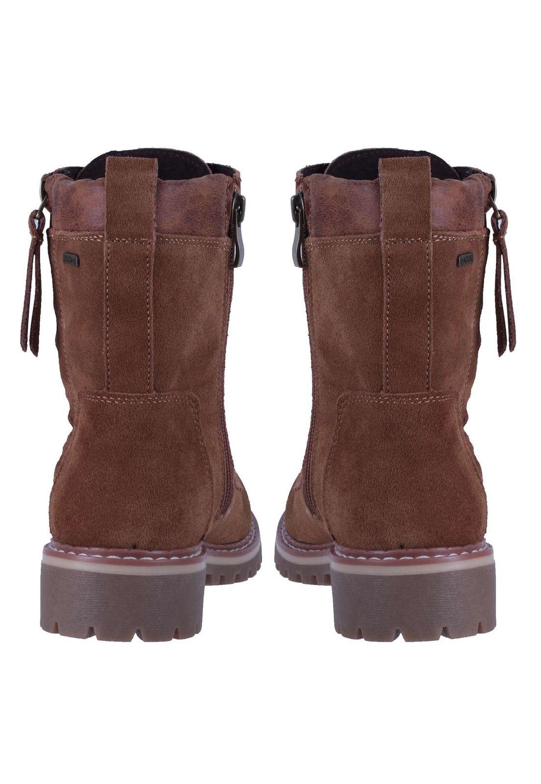 Botin Estilo Militar Cuero 4fb9522-5