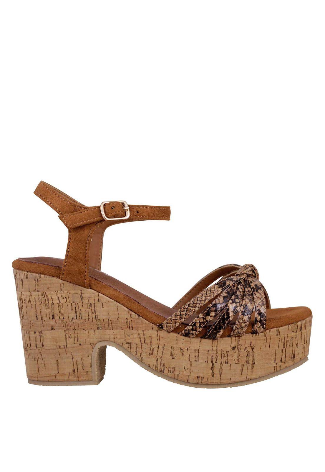 Sandalia Yute Taco Medio 4Ss11522-0