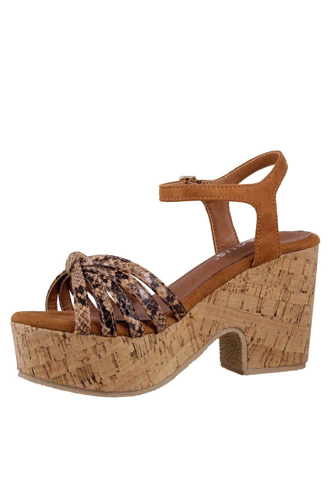 Sandalia Yute Taco Medio 4Ss11522-3