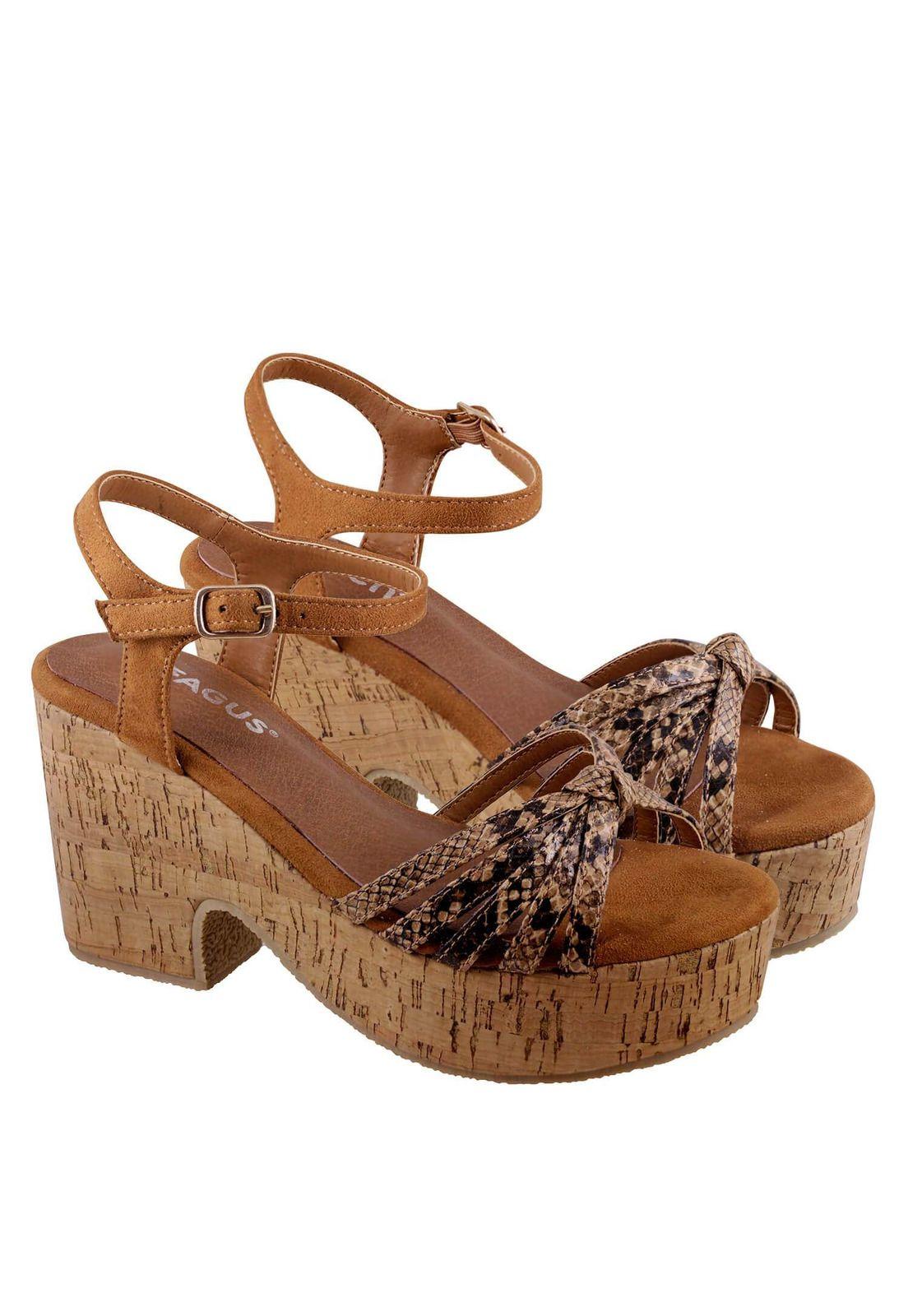 Sandalia Yute Taco Medio 4Ss11522-4