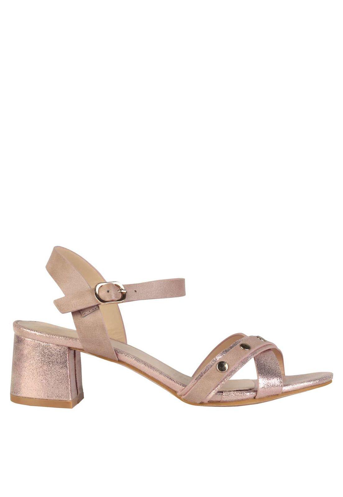 Sandalia Casual Taco Cuadrado 4Ss6920-0