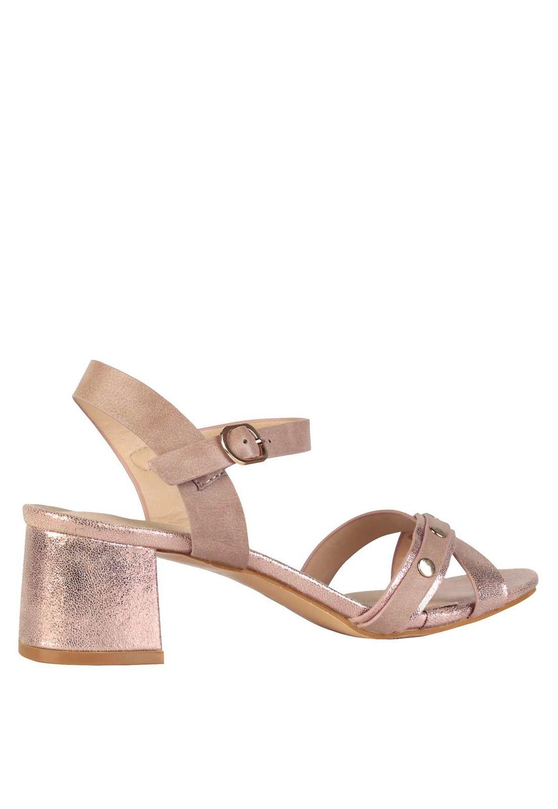 Sandalia Casual Taco Cuadrado 4Ss6920-2