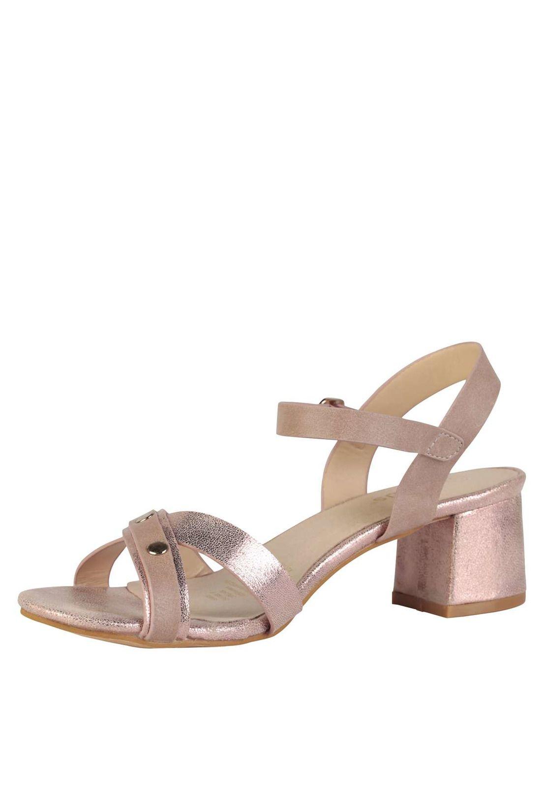 Sandalia Casual Taco Cuadrado 4Ss6920-3