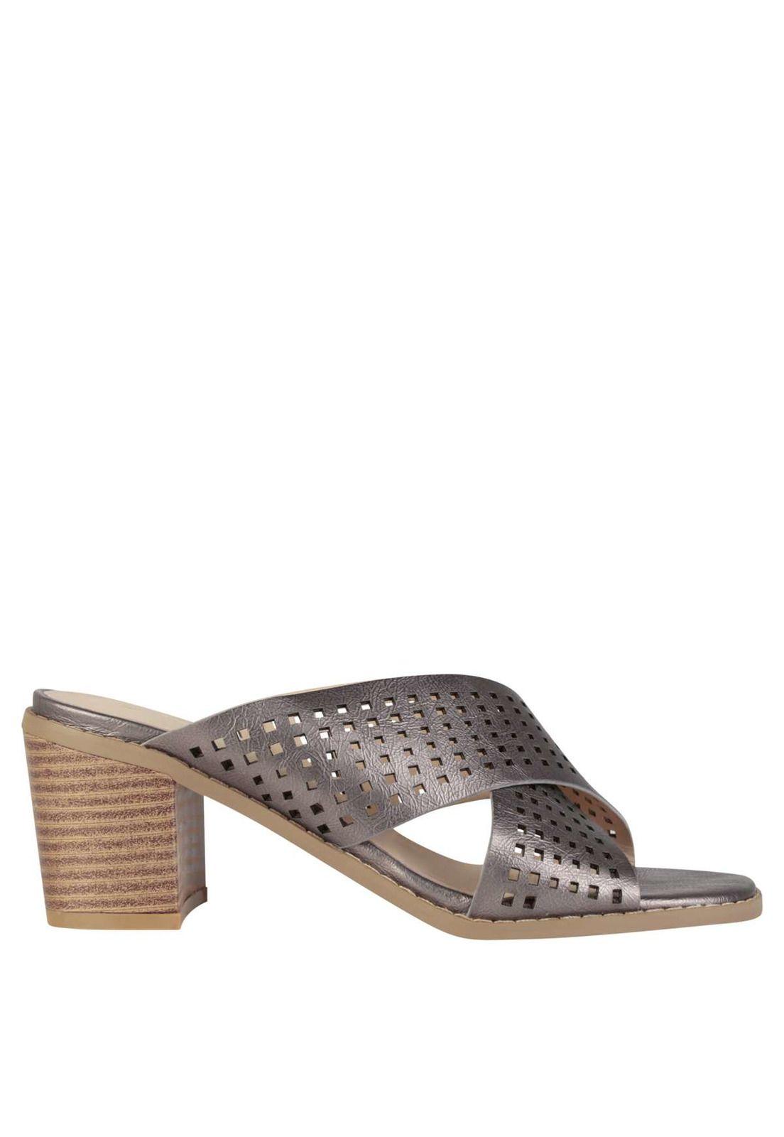 Sandalia Casual Taco Cuadrado 4Ss7020-0