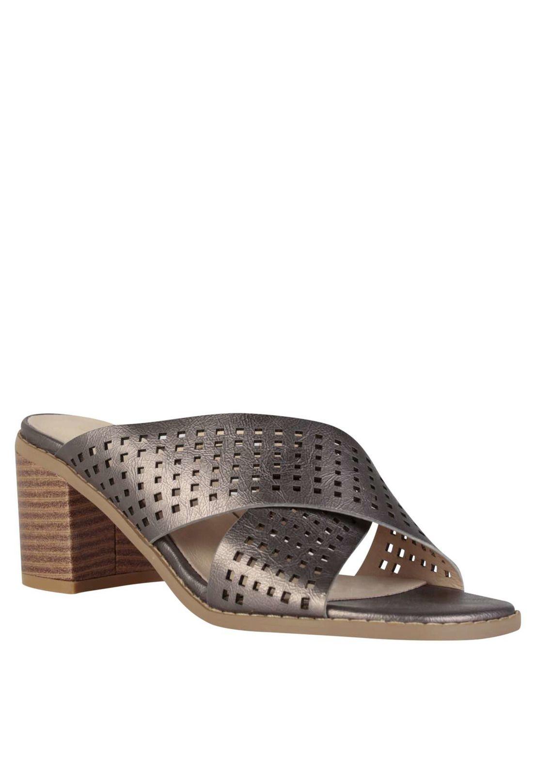 Sandalia Casual Taco Cuadrado 4Ss7020-1