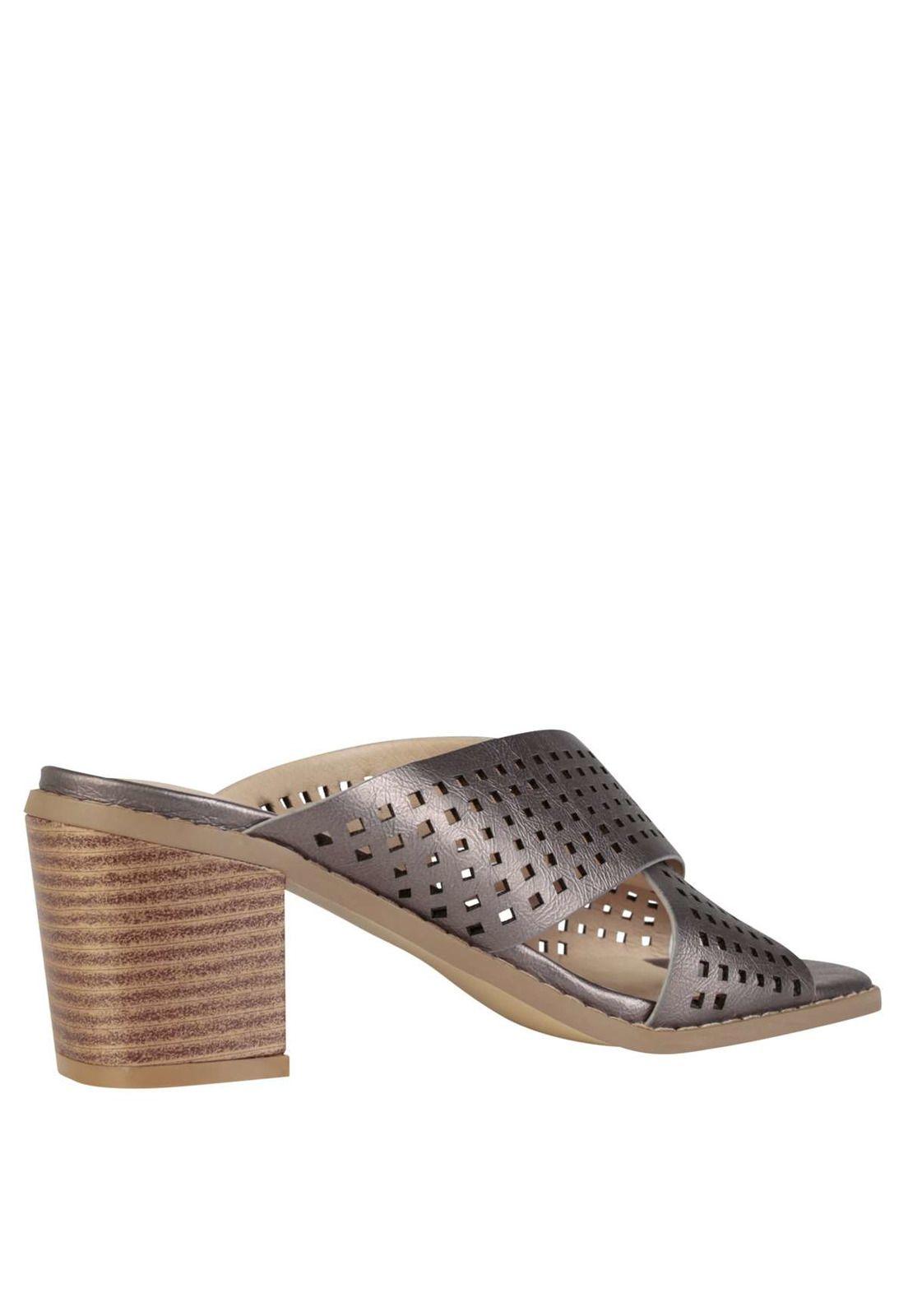 Sandalia Casual Taco Cuadrado 4Ss7020-2