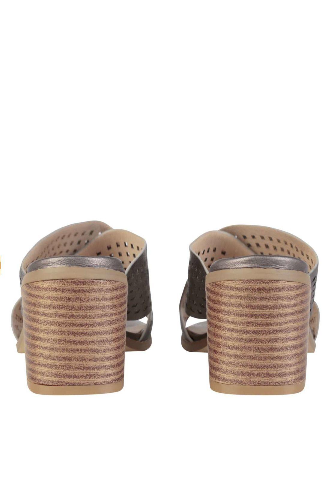 Sandalia Casual Taco Cuadrado 4Ss7020-7