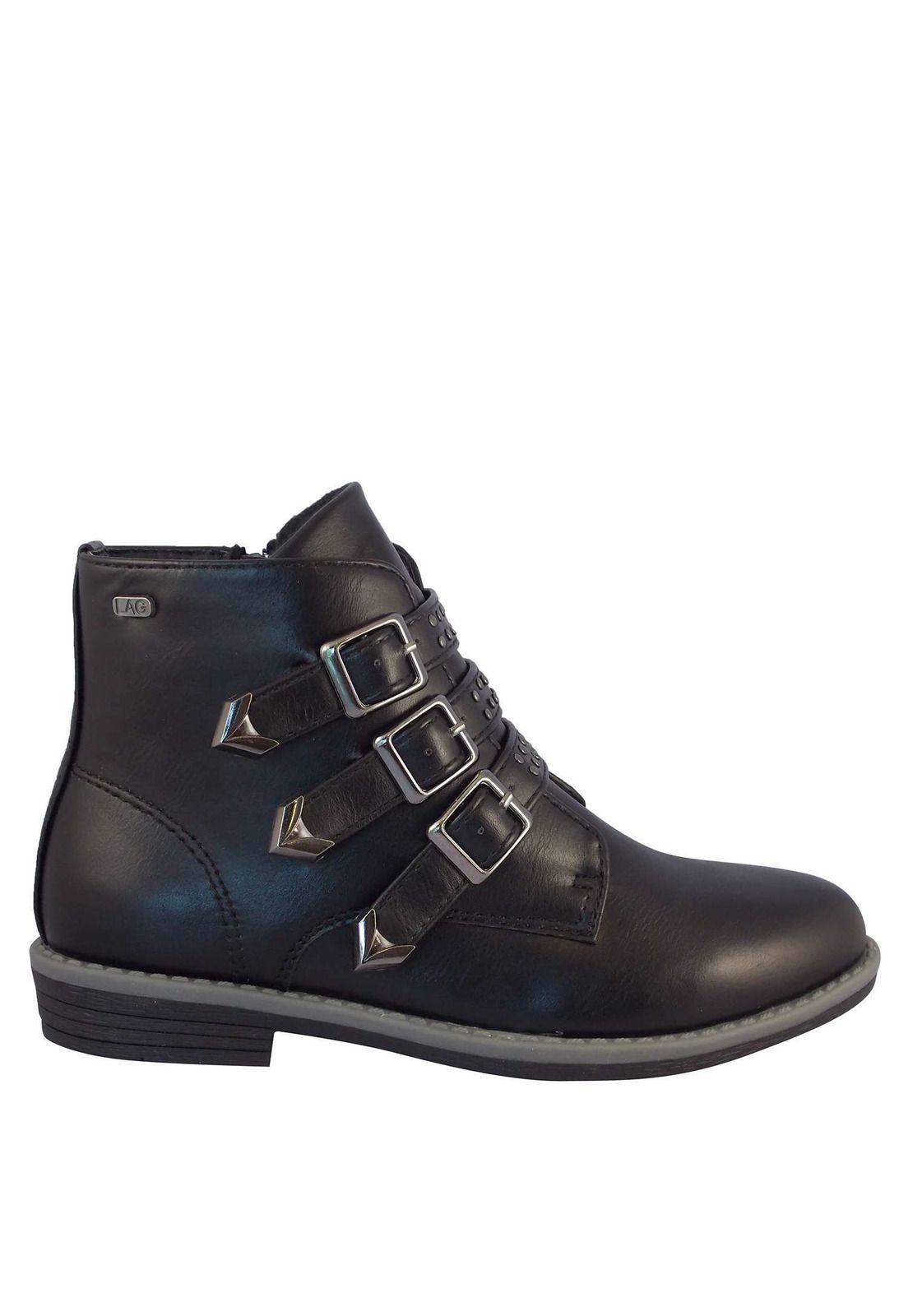 Botin Niña Con Hebillas 2Fb1819-0