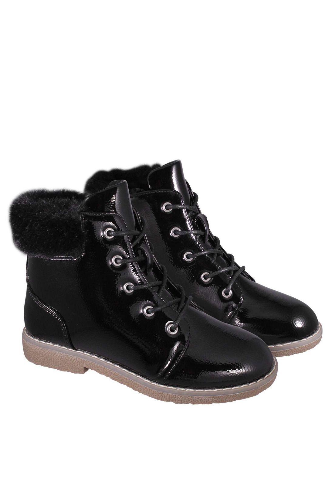 Botín Charol Niña 2Fb10220-4