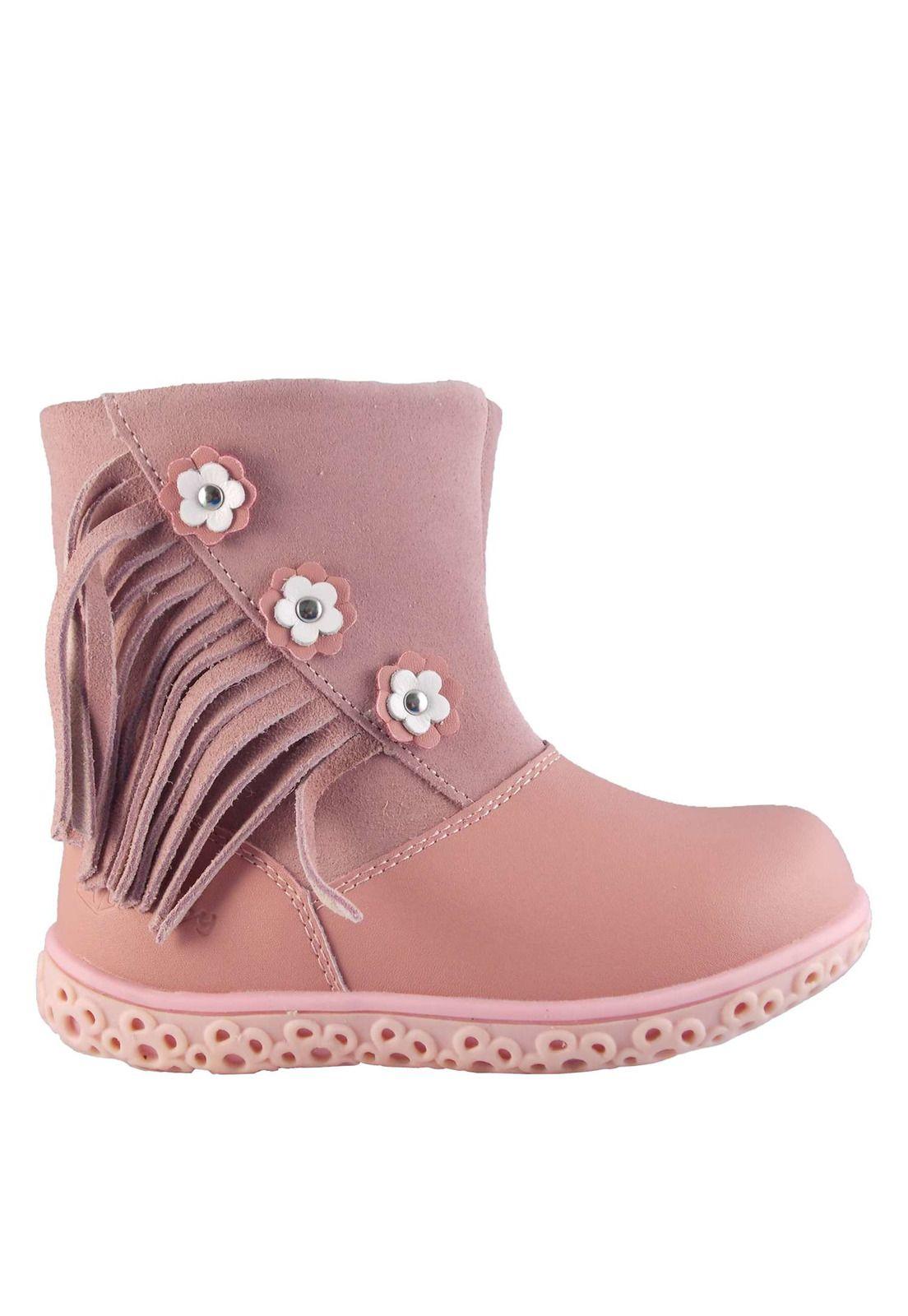 Bota Plana Cuero Niña 1Fb3818-0