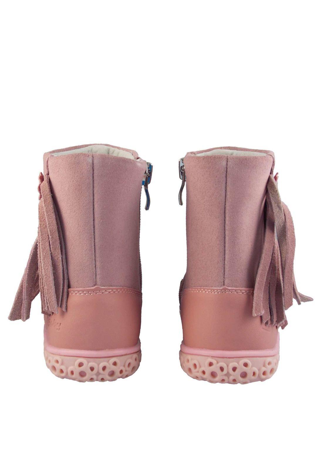 Bota Plana Cuero Niña 1Fb3818-5