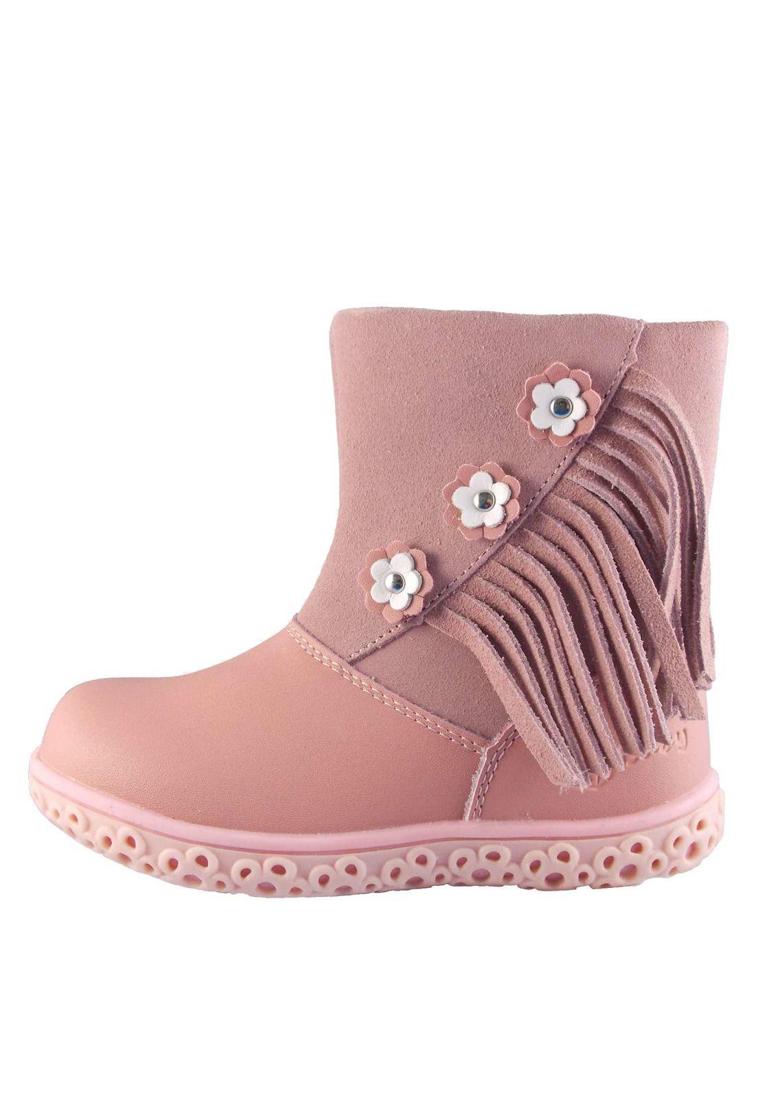 Bota Plana Cuero Niña 1Fb3818-7