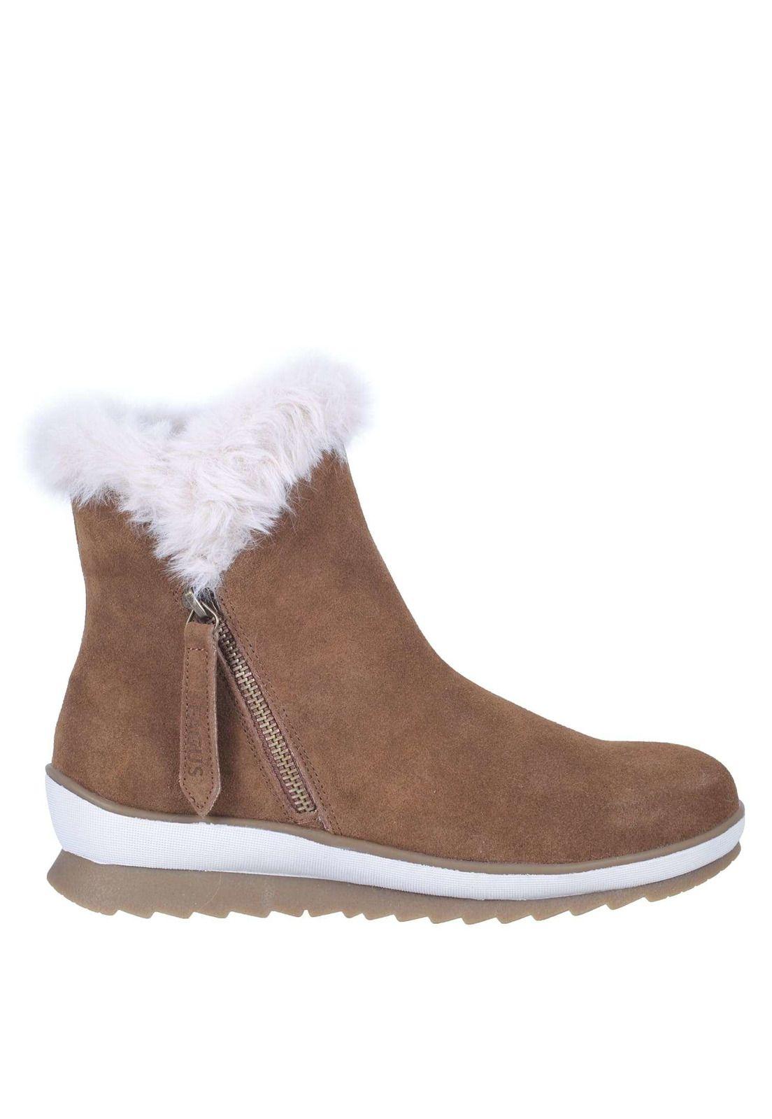 Botin Cuero Aplicación Piel Sintetica 4fb12422-0