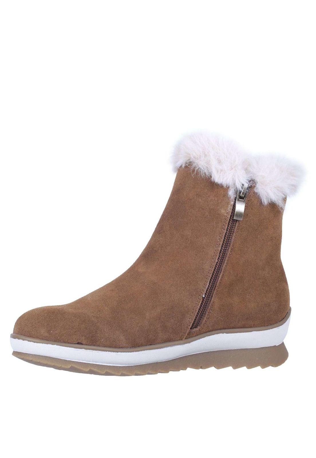 Botin Cuero Aplicación Piel Sintetica 4fb12422-3