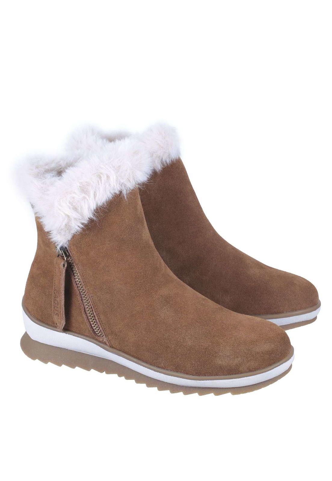 Botin Cuero Aplicación Piel Sintetica 4fb12422-4