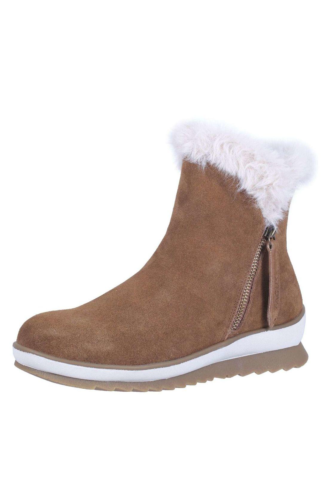 Botin Cuero Aplicación Piel Sintetica 4fb12422-6
