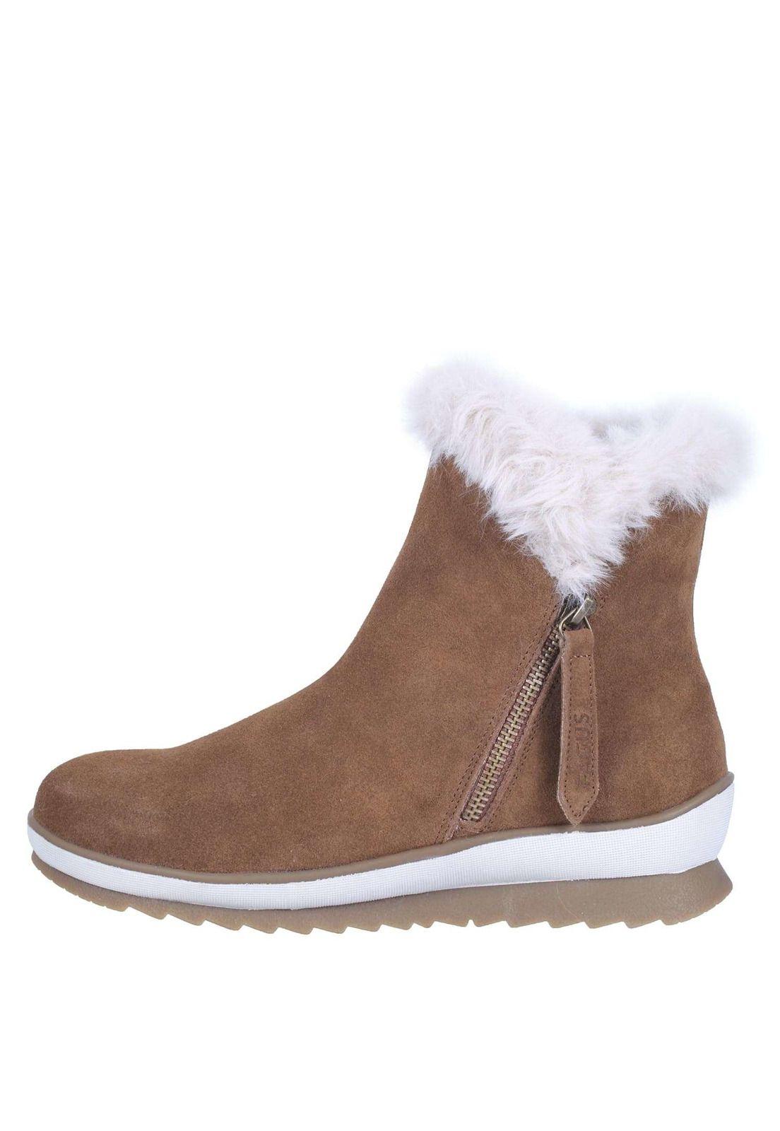 Botin Cuero Aplicación Piel Sintetica 4fb12422-7