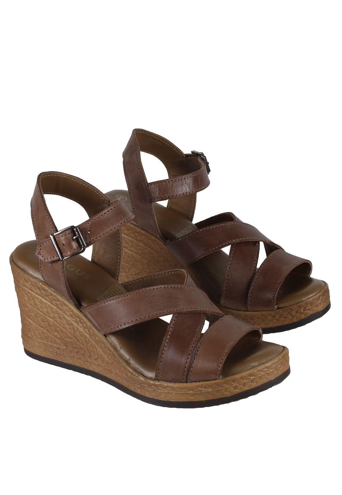 Sandalia Cuero Mujer Fagus 4Ss11223-6