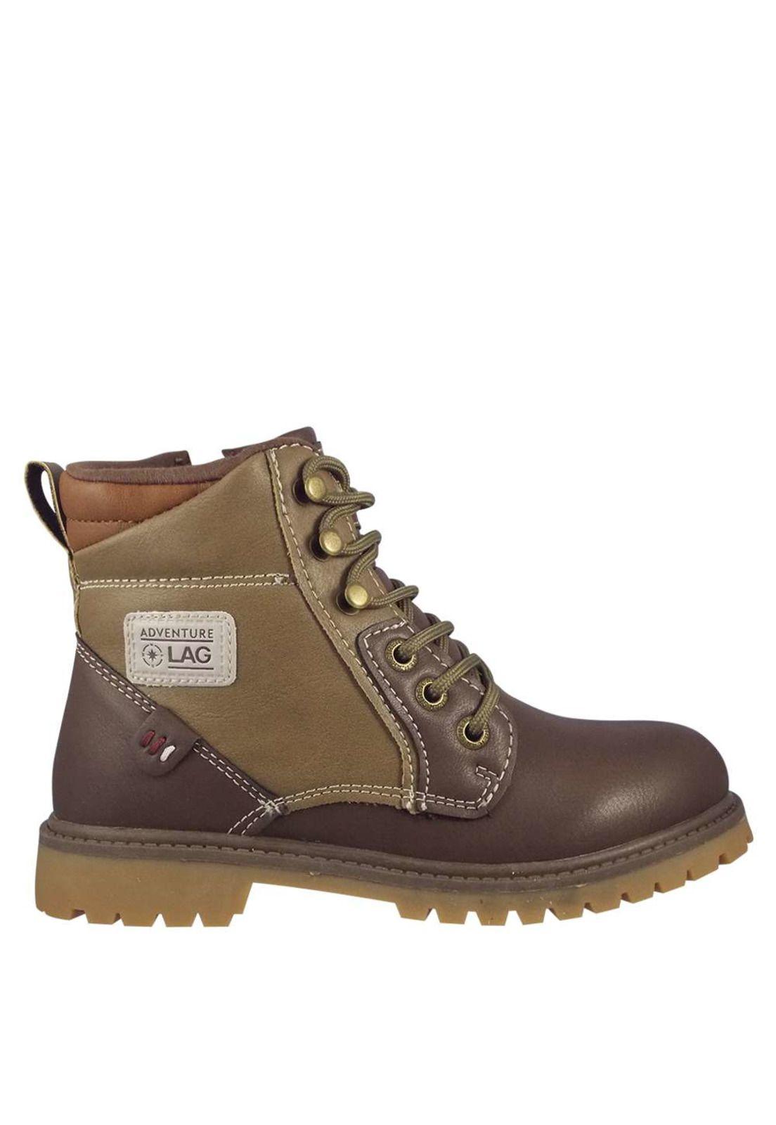 Botin Casual Niño Marrón 2Fb8219-0