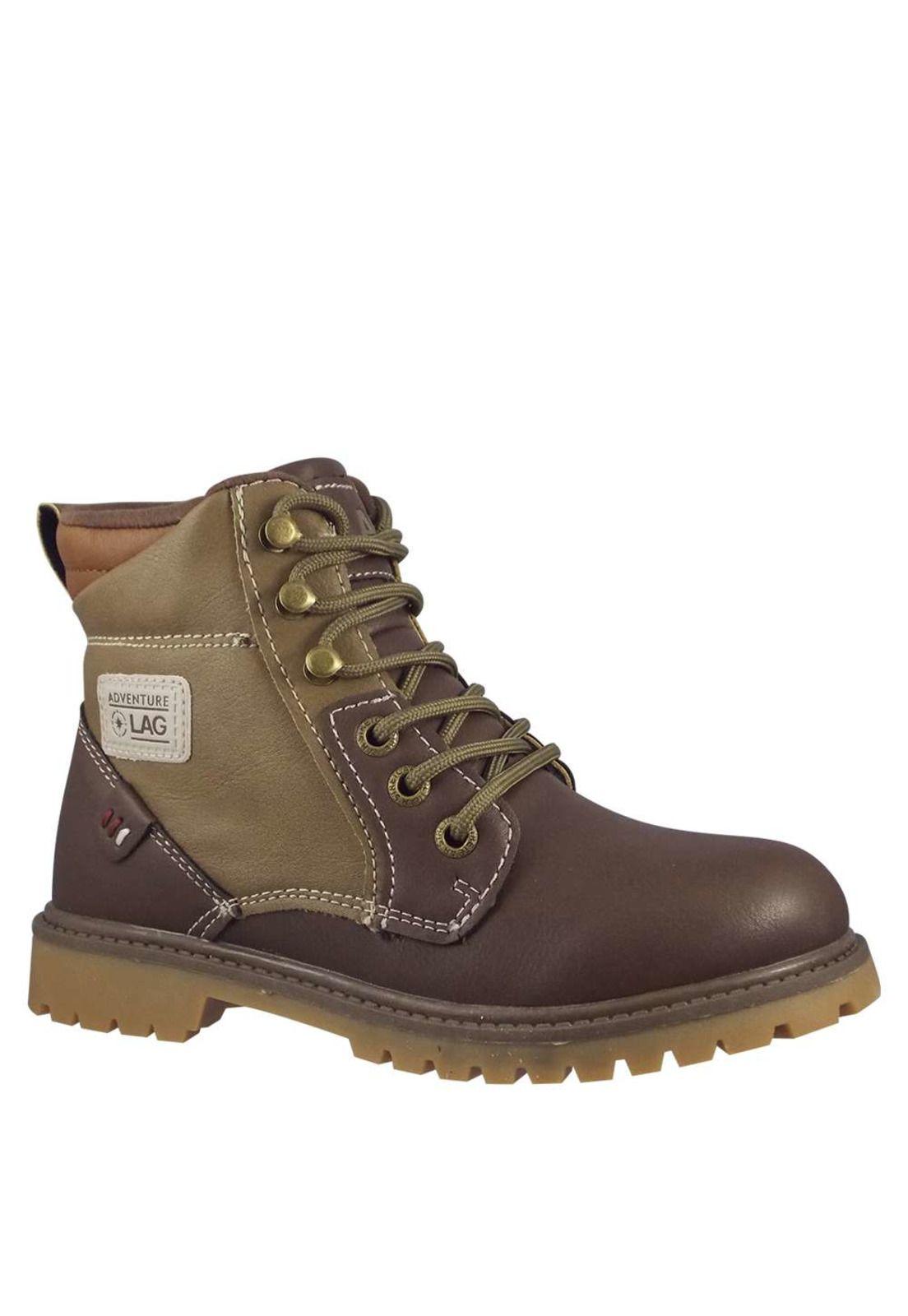 Botin Casual Niño Marrón 2Fb8219-1