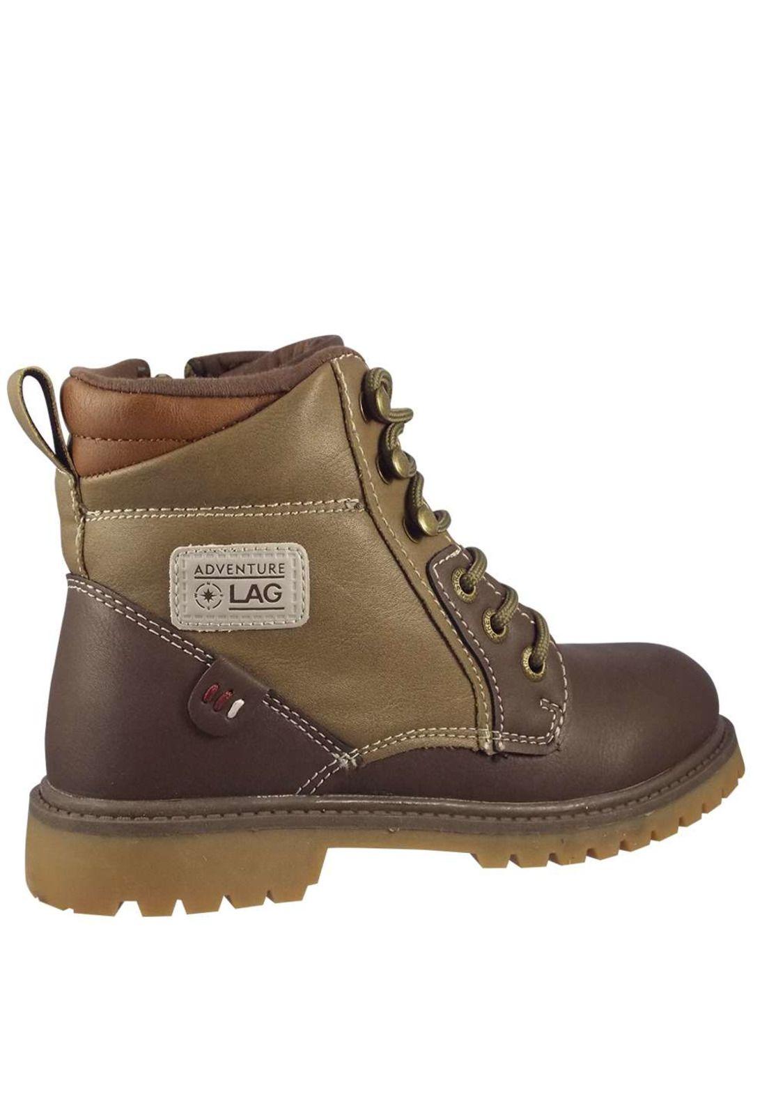Botin Casual Niño Marrón 2Fb8219-3