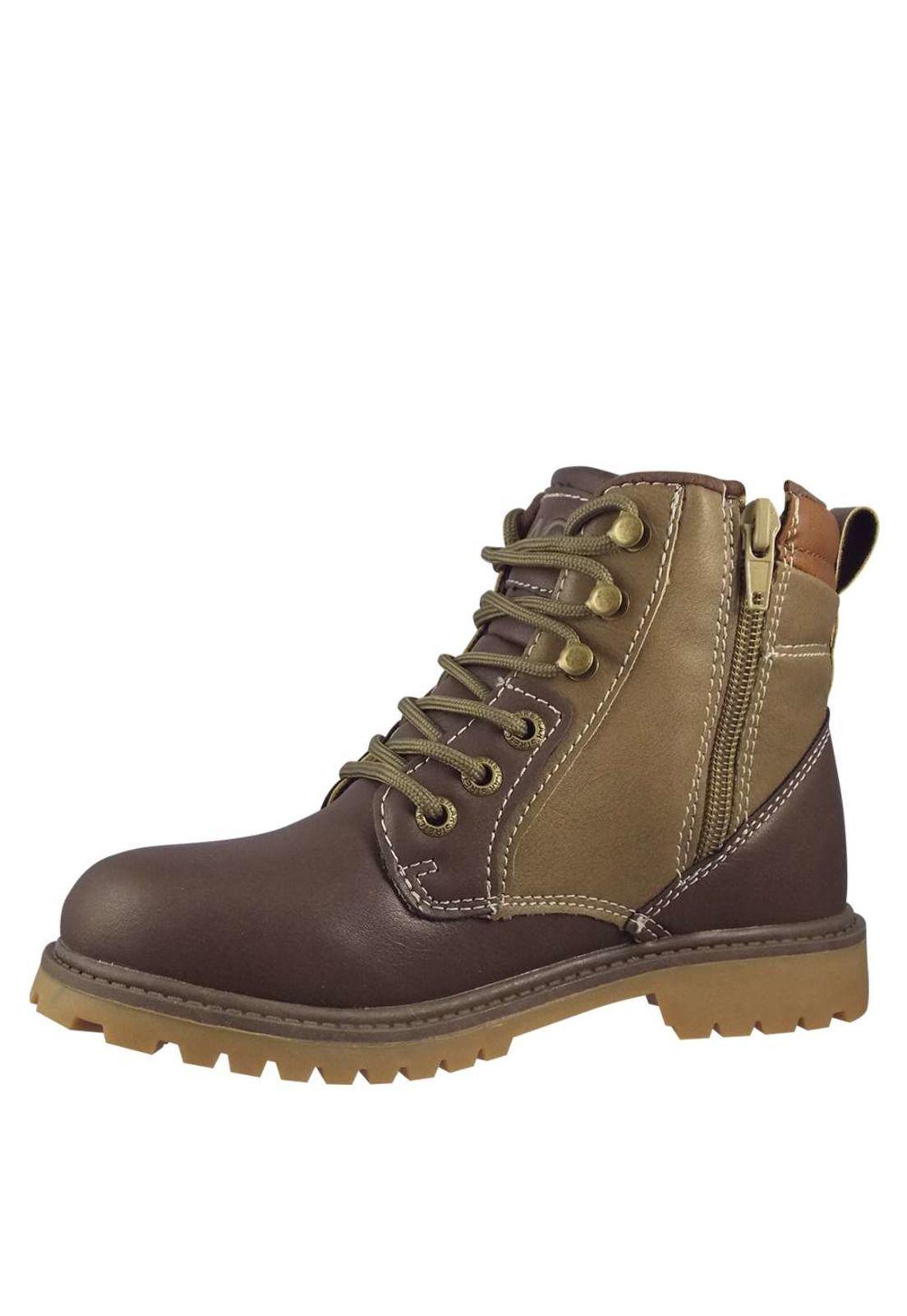 Botin Casual Niño Marrón 2Fb8219-4