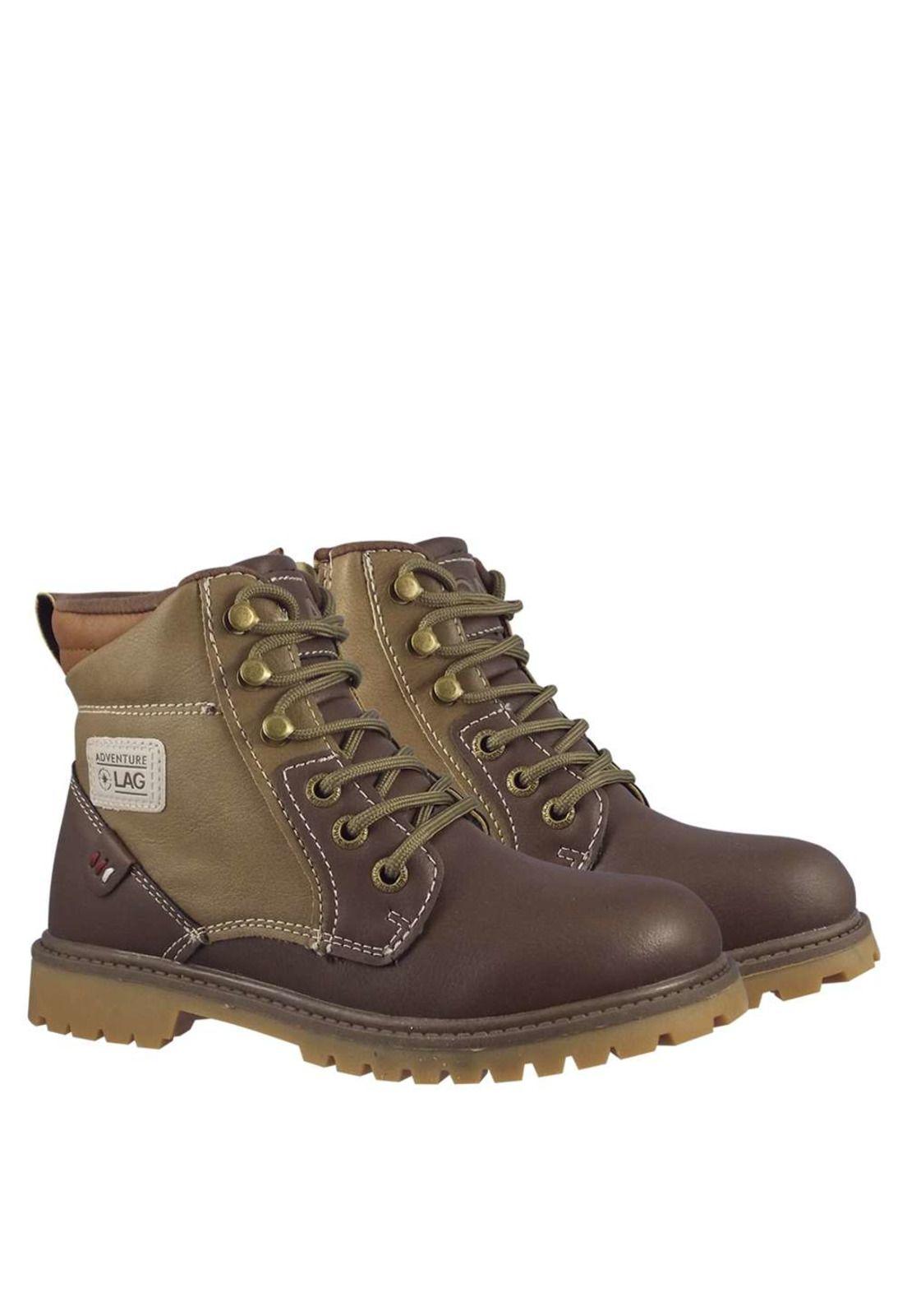 Botin Casual Niño Marrón 2Fb8219-6