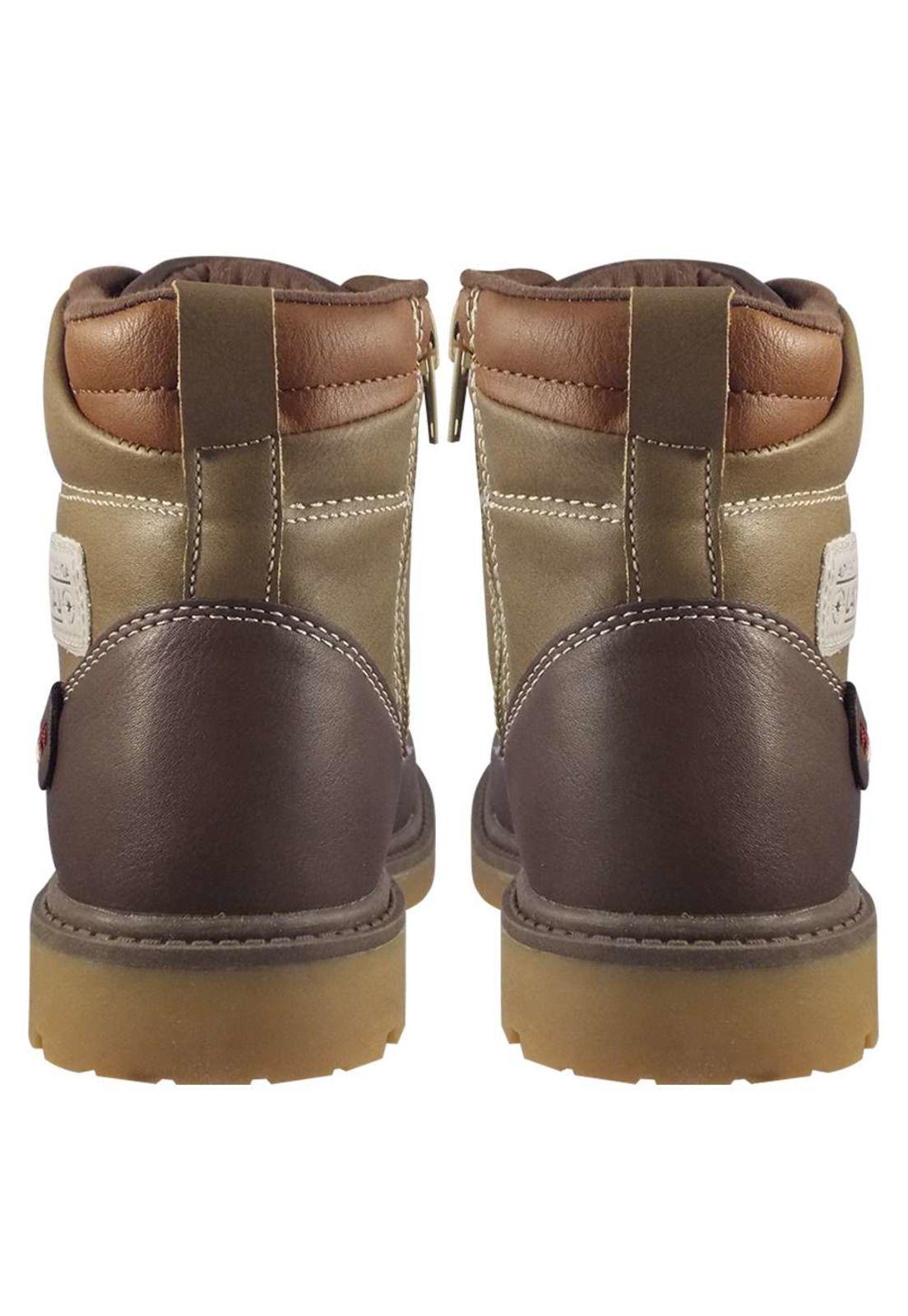 Botin Casual Niño Marrón 2Fb8219-7