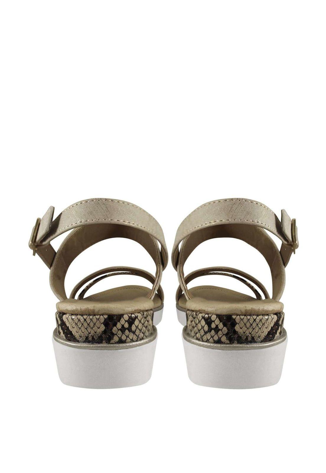 Sandalia Plana Aplicación Crocco 4Ss9321-5