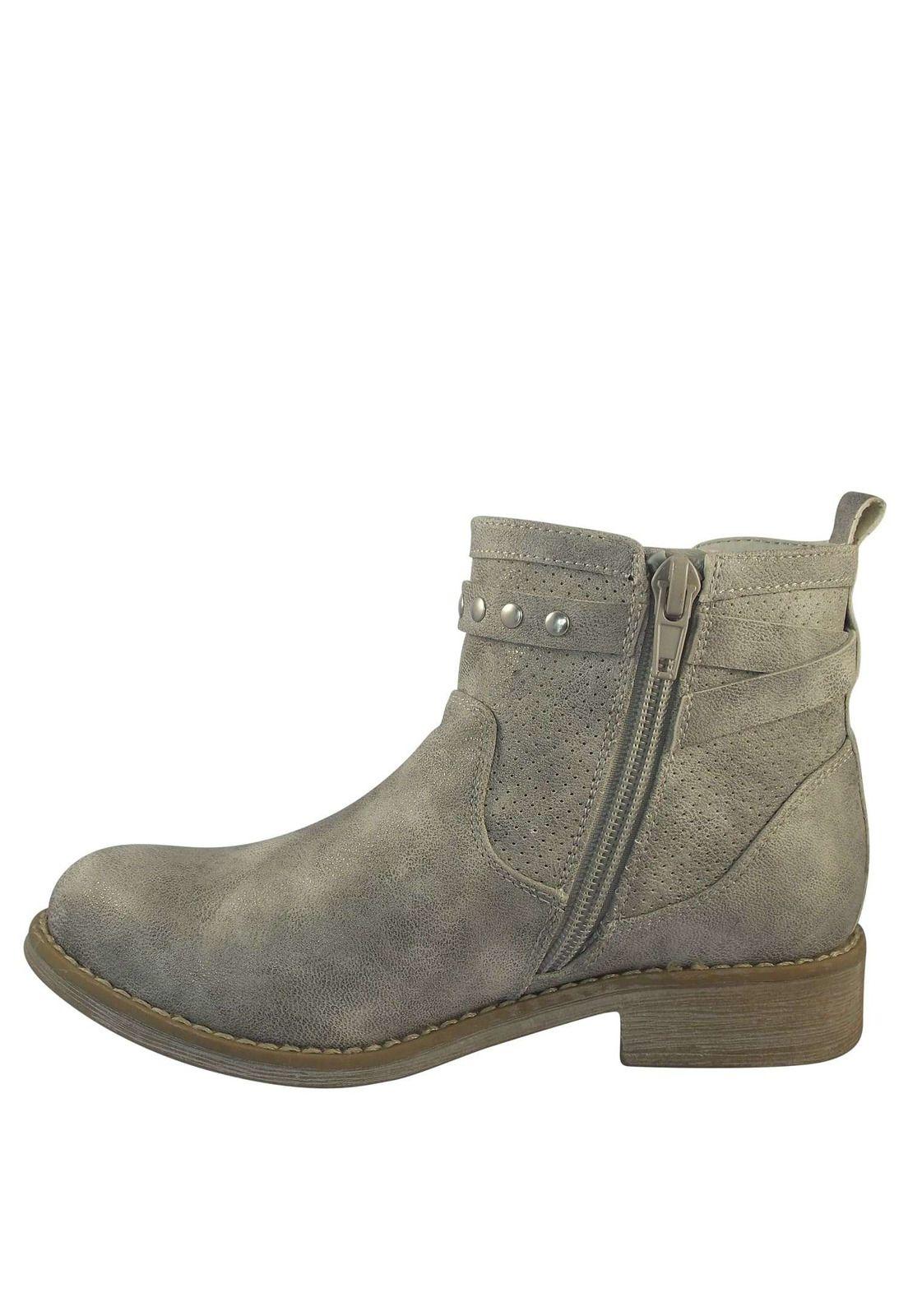 Botin Casual Niña Plateado 2Sb0219-3